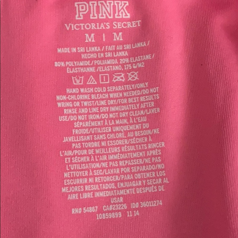 Pink Two Piece Swimsuit and a Pink Gift Bag - Picture 8 of 8